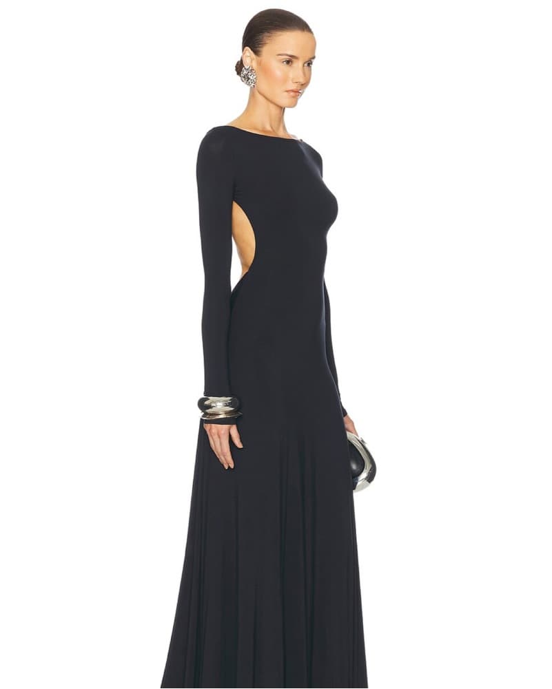Helsa Black Heidi Dress - Image 2