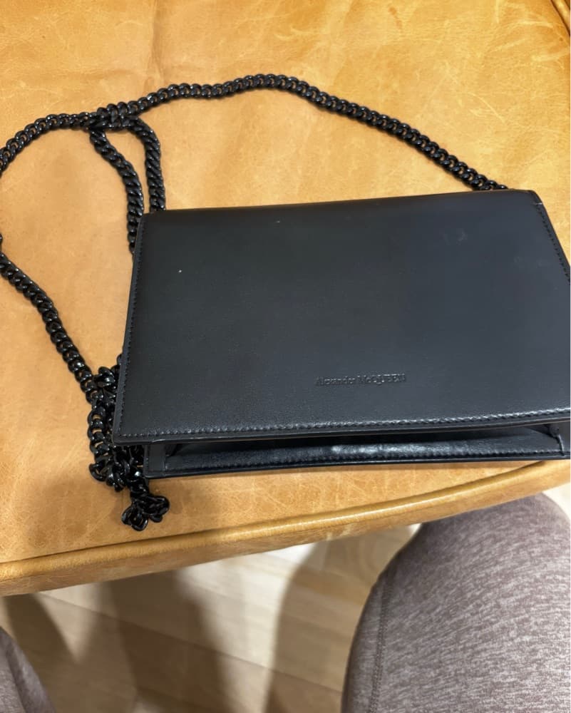 Alexander McQueen Black Clutch - Image 3