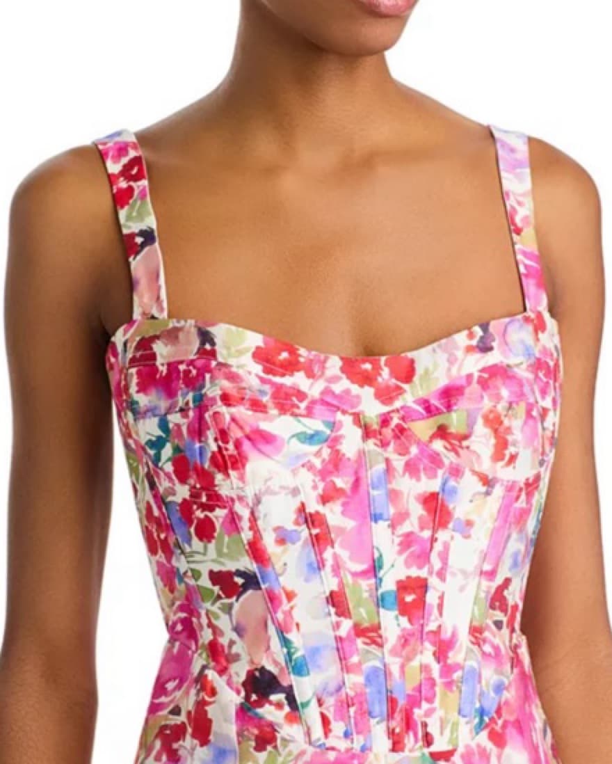 Bardot Lilah Corset Midi Dress - Image 4