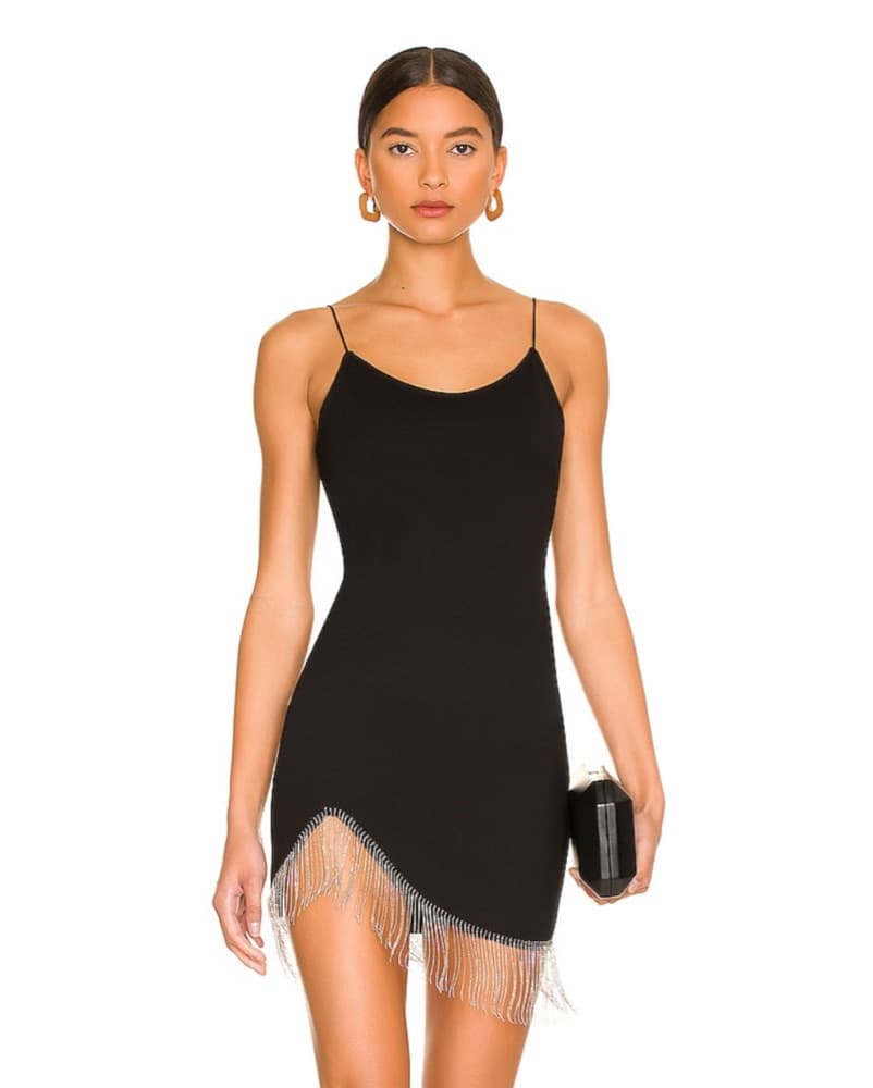 Black Mini Dress - Image 1