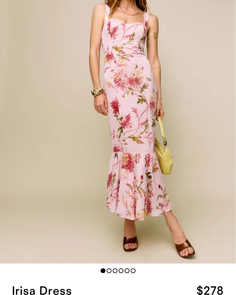 Reformation Irisa Dress - Image 1