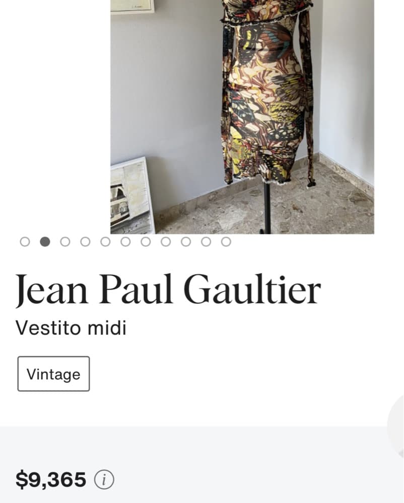 Rare Jean Paul Gaultier Off Shoulders - Image 3