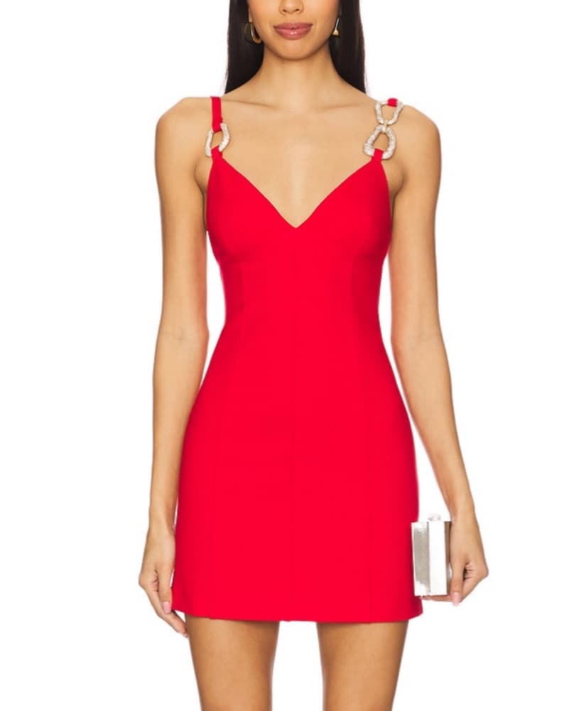 AREA NYC Red Dress - Image 1