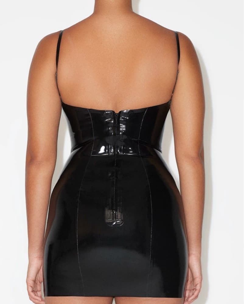 Khy / Poster Girl Latex Mini Dress - Image 5