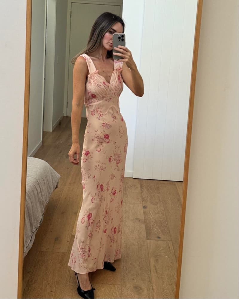 Realisation Par Pink Floral Dress - Image 3