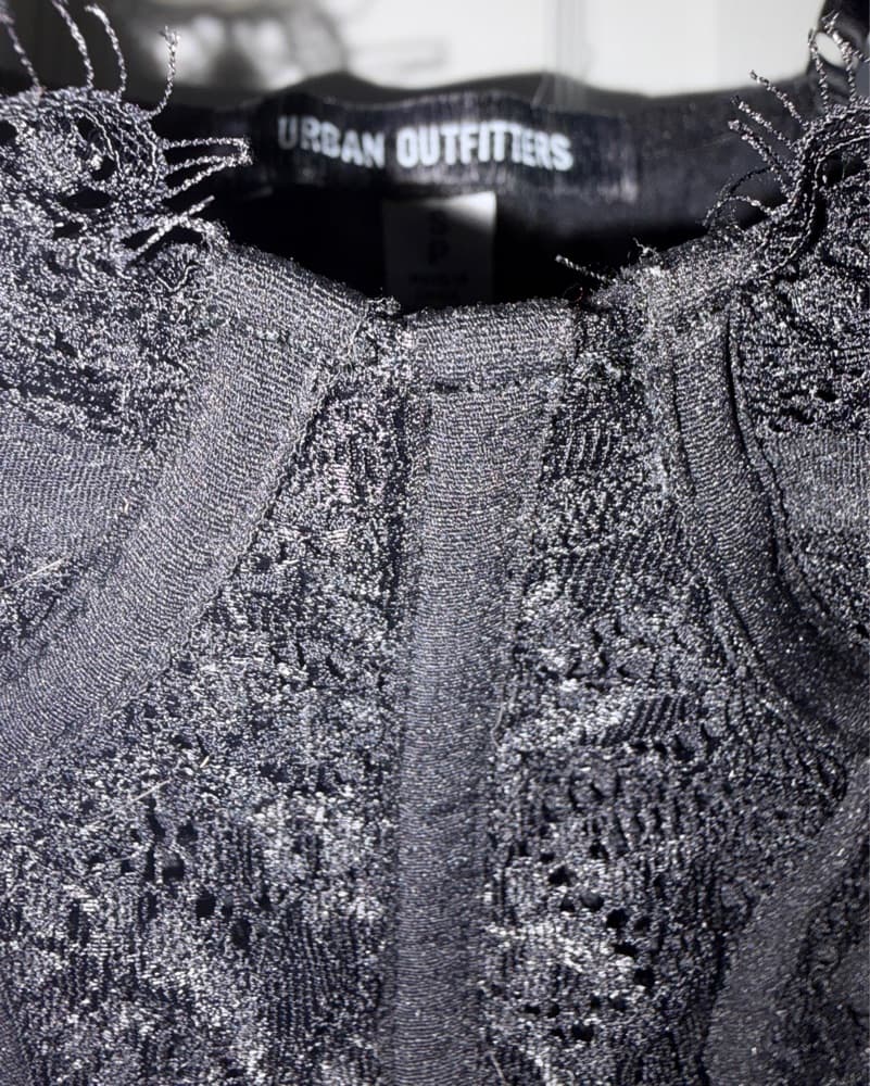 UO Little  Black Lace Dress - Image 5