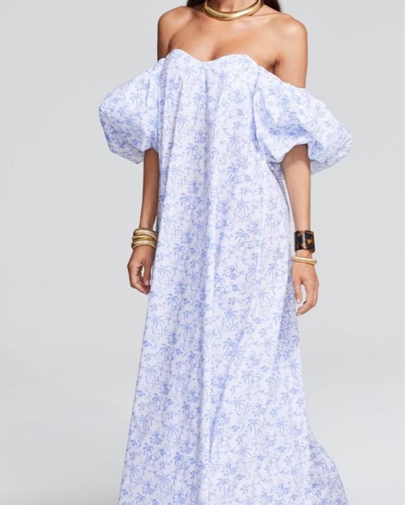 Caroline Constas Palmer Maxi Dress - Image 1