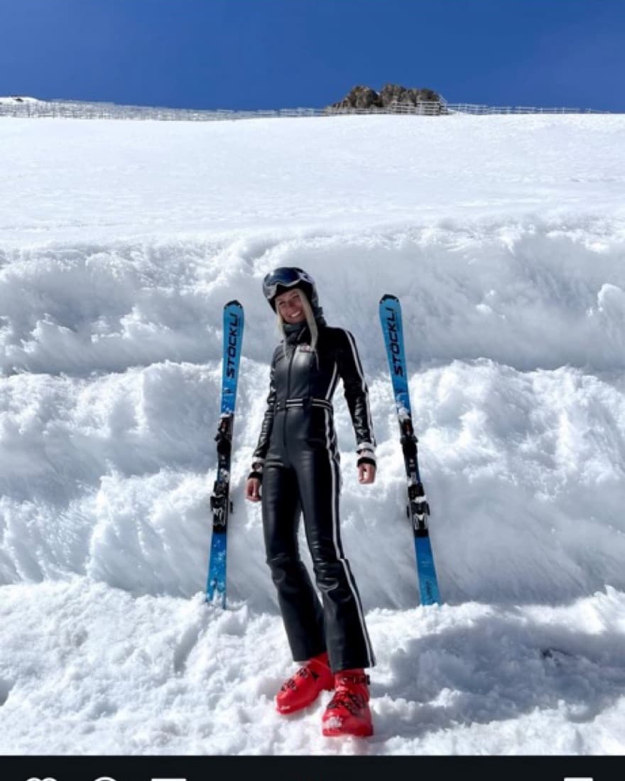 Vegan Leather Ski Suit Perfect Moment Xs - Image 2
