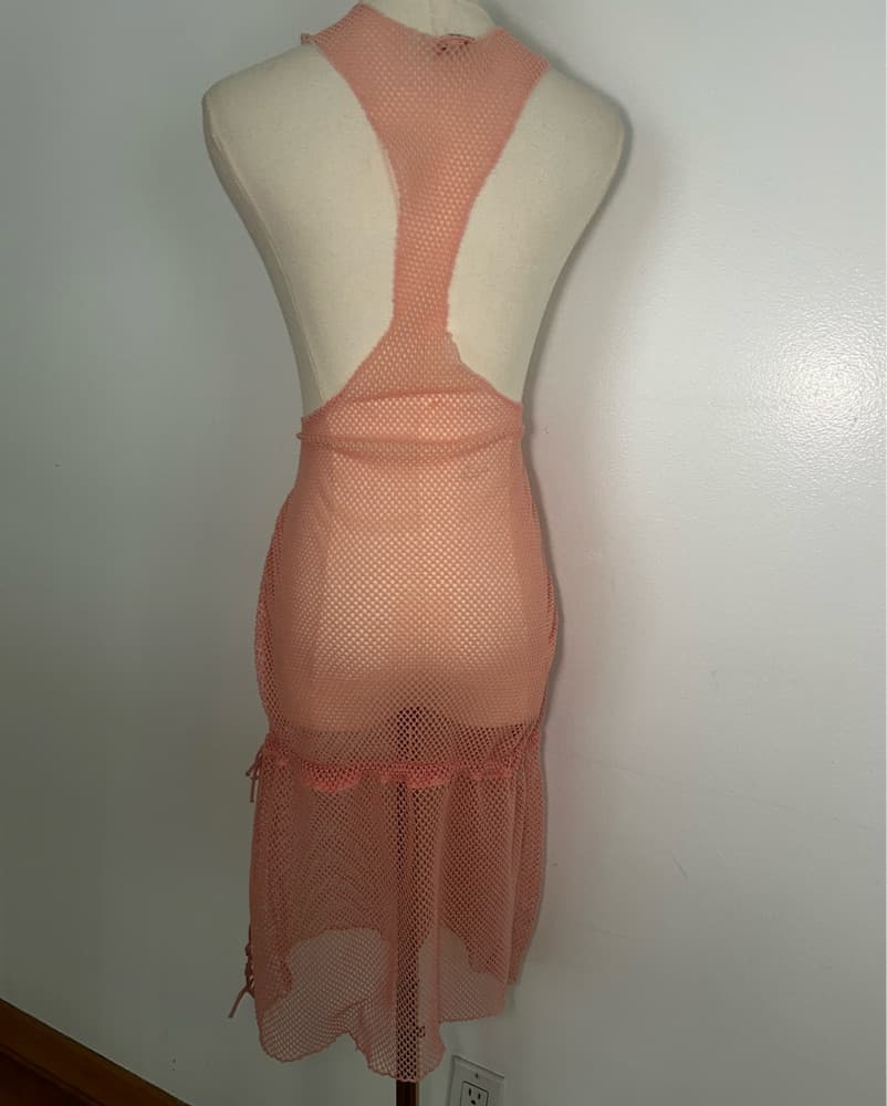 VINTAGE DESIGNER MESH DRESS - Image 4