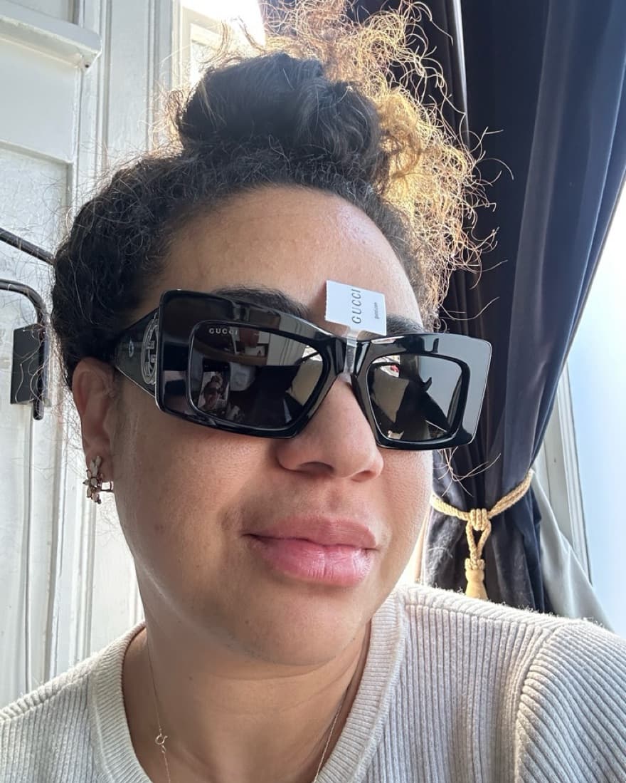 Gucci Square Frame Sunglasses - Image 4