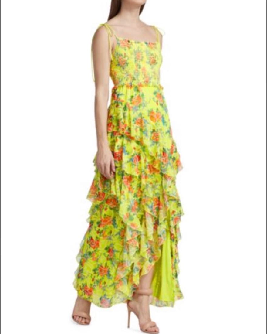 Alice & Olivia Ruffle Dress - Image 3