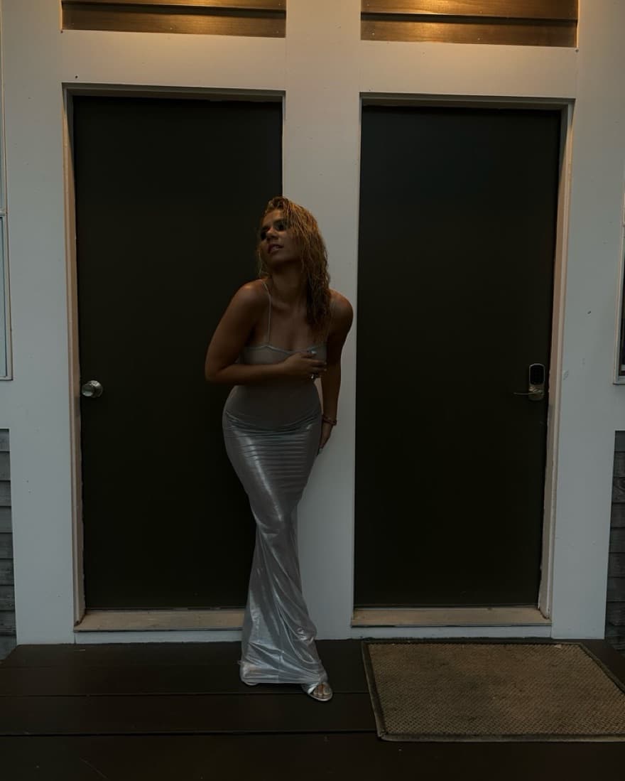 Subsurface Liquid Slip Dress - Image 4