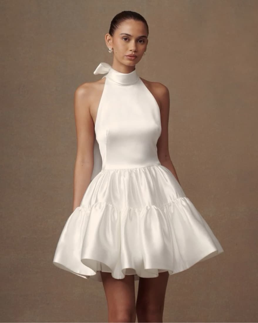 Meshki Dorota High Neck Dress - Image 1