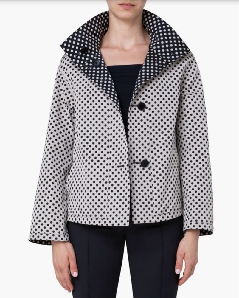 Akris Reversible Polka Dot Jacket  - Image 4