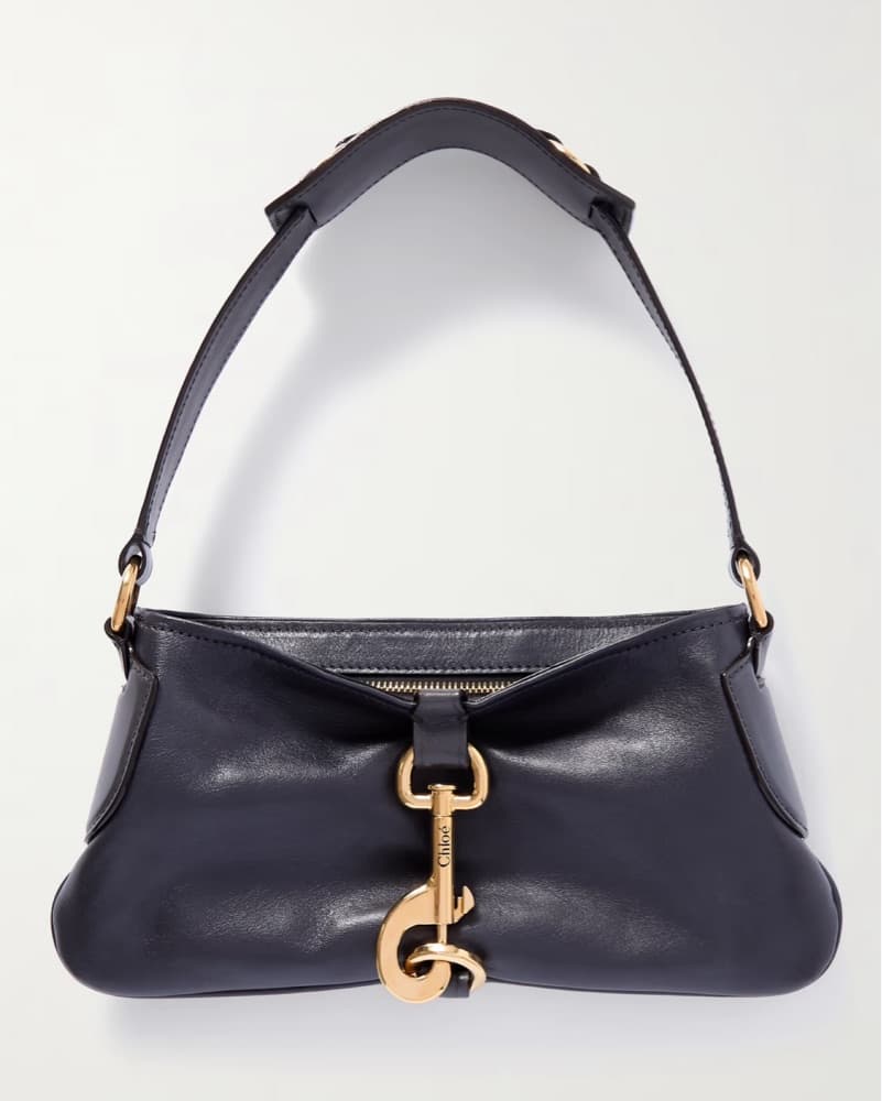 Chloe Kerala Navy Blue Shoulder Bag - Image 1