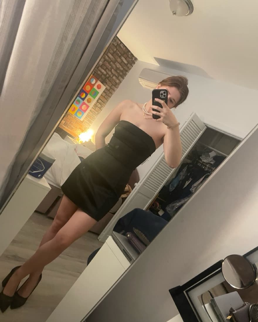 Artizia Sunday Best Satin Tube Dress - Image 3