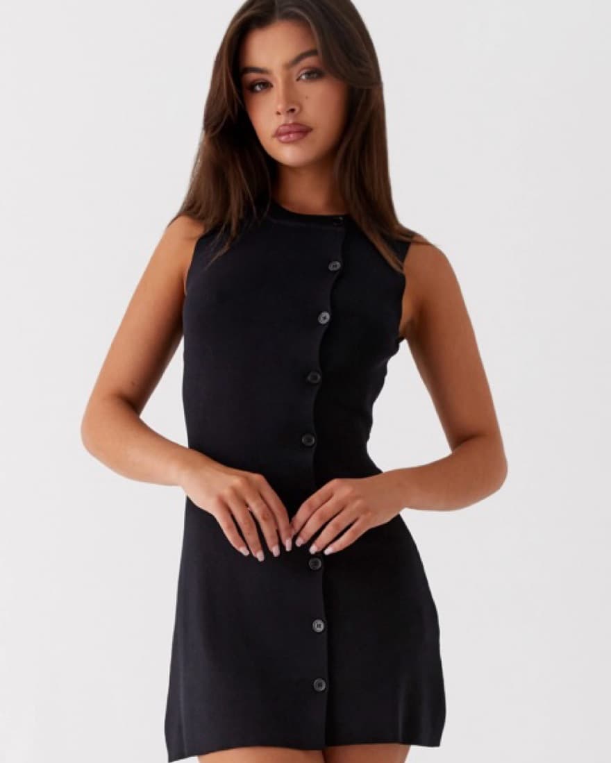 Not One Time Knit Mini Dress - Image 1