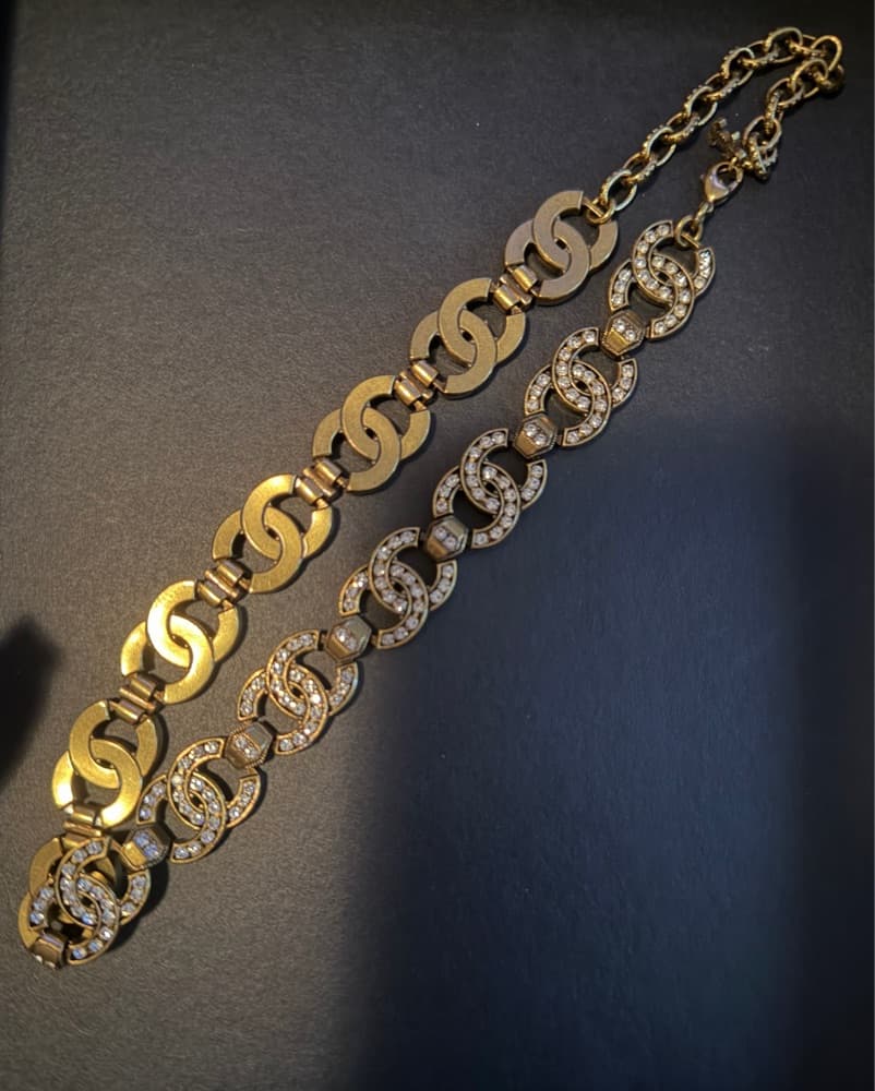 chanel rhinestone coco mark choker - Image 2