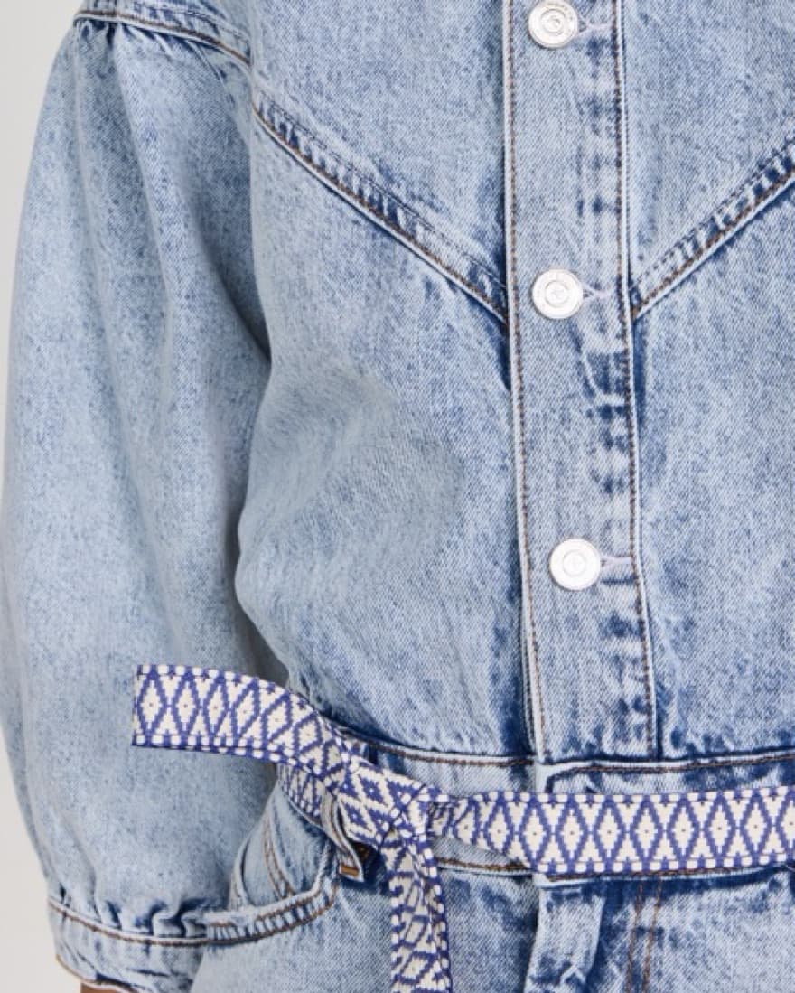 Scotch & Soda Denim Mini Dress - Image 6