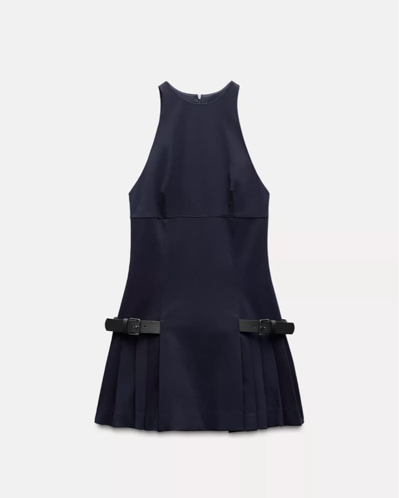Navy Mini Dress - Image 1