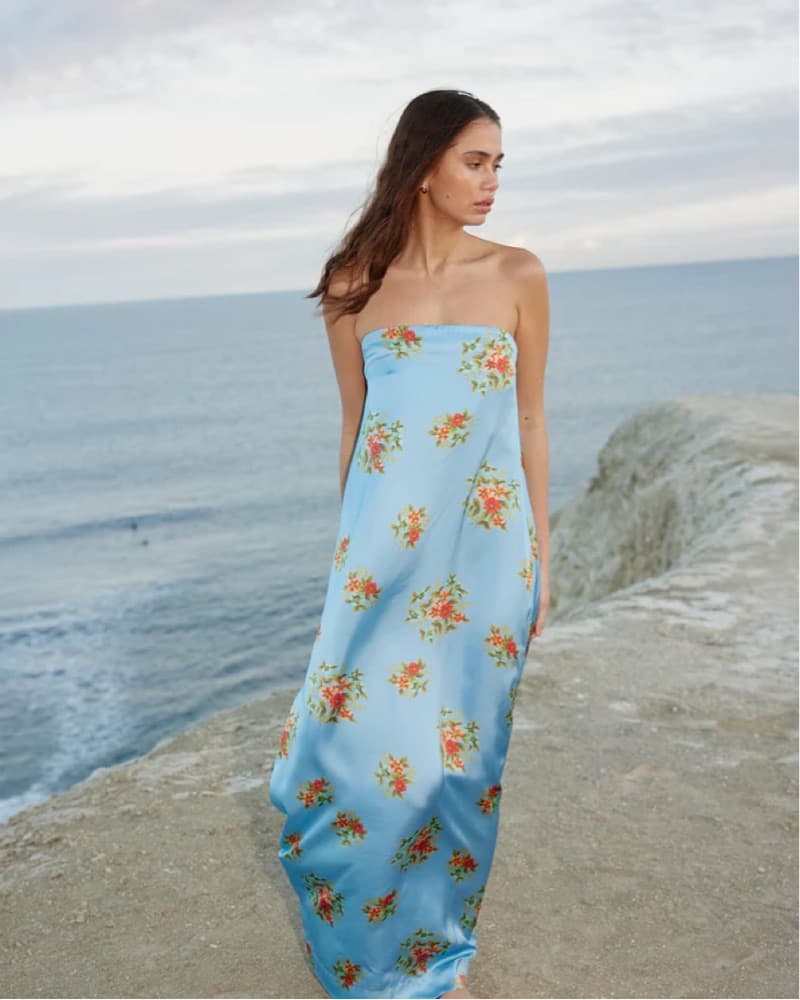  Aston Studio Floral Maxi Dress - Image 1