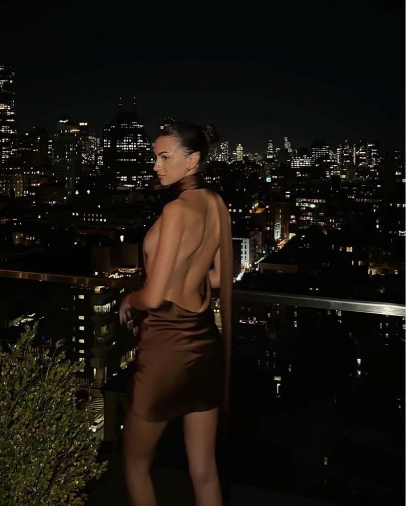 Rat & Boa Serafia Dress in Cocoa - Image 6