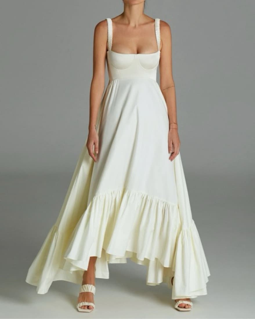 anna october snowdrop gown xs ivory - Image 1