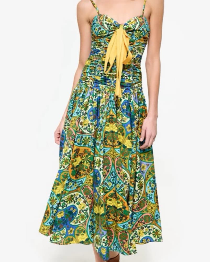 Alemais Paisley Dress - Image 2