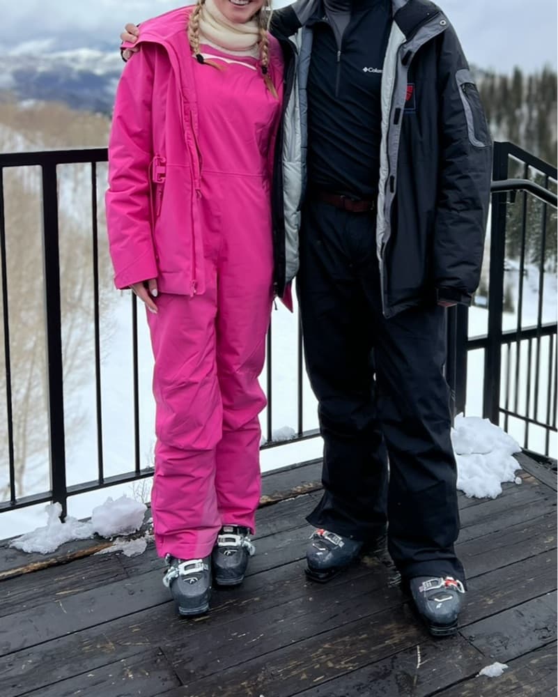 Halfdays Pink Ski Jacket And Bib Pants - Image 4