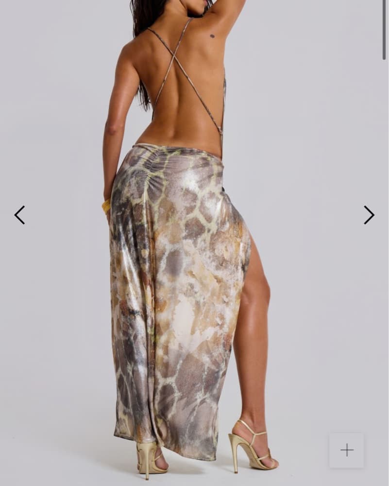 Jaded London Print Dress - Image 2
