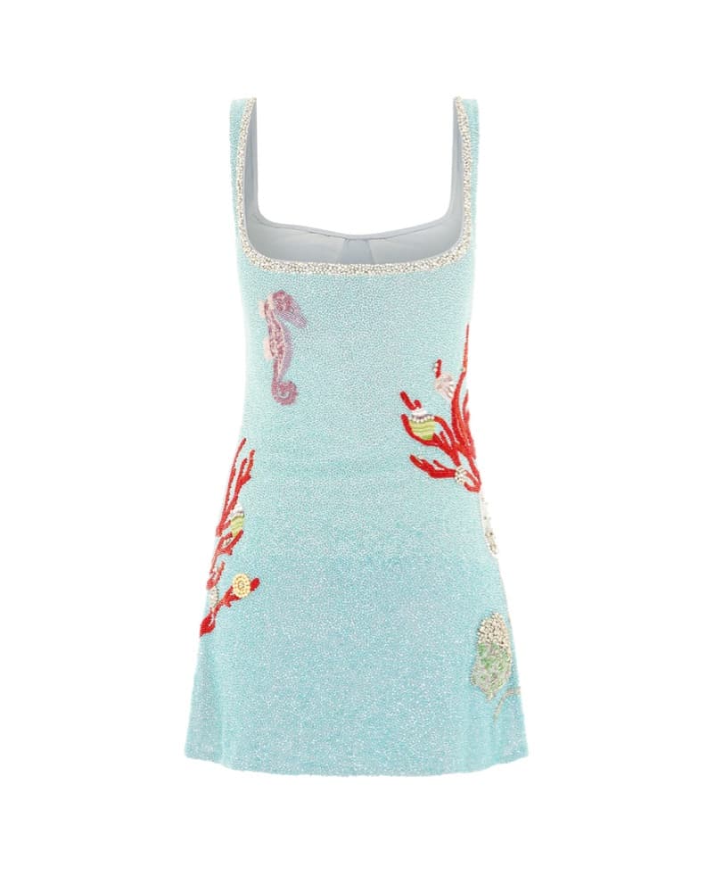 Clio Peppiatt Into The Ocean Mini Dress  - Image 3
