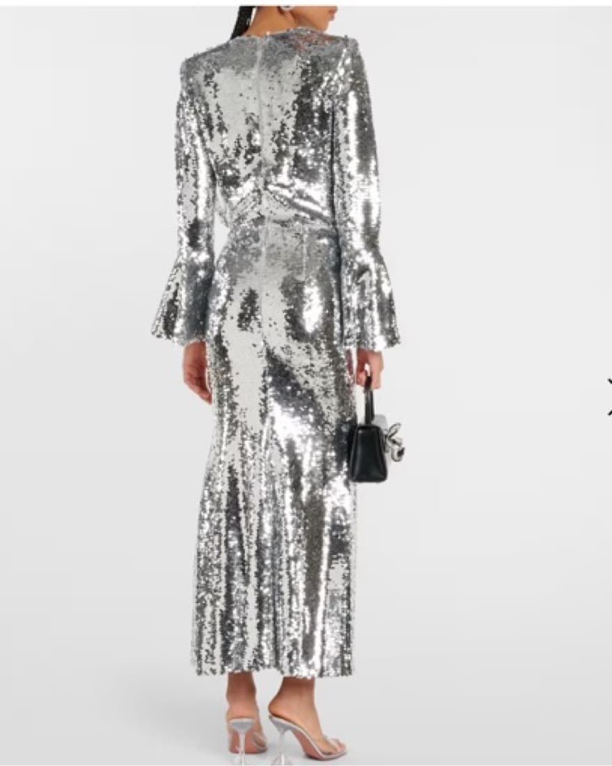 Self Portrait Sequin Skirt - Image 4