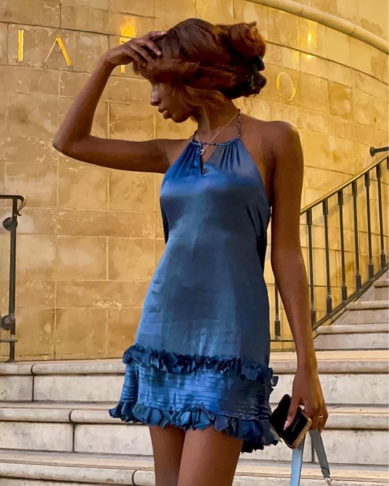 Backless Halter dress - Image 1