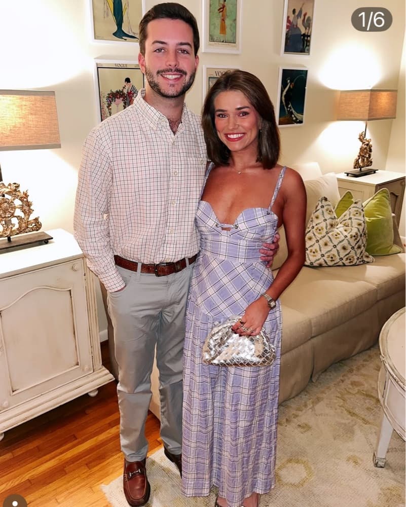 Ganni Seersucker Check Midi Dress - Image 2