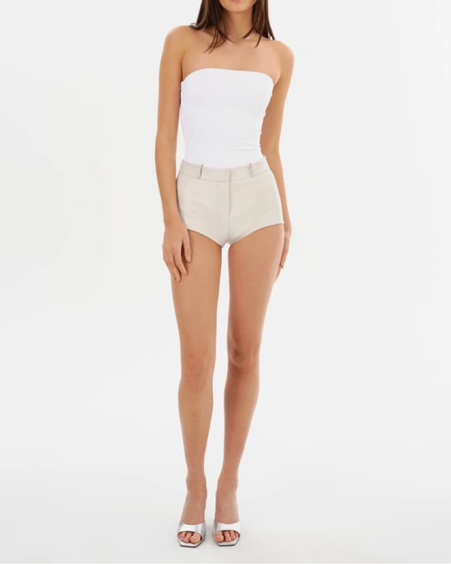 LAMARQUE Annaise Leather Hot Shorts - Image 1