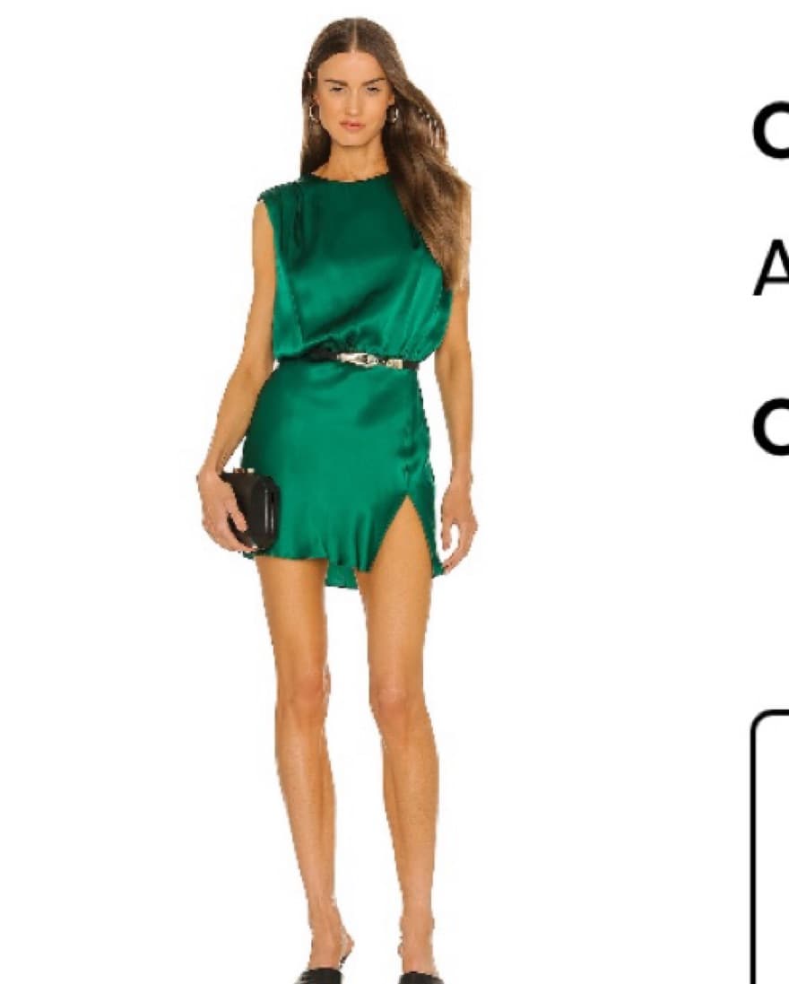 Camilla dress dark green - Image 2