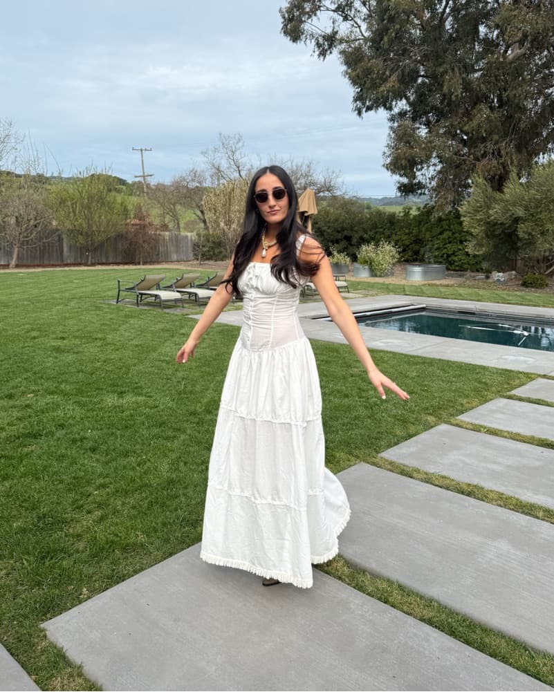 Frankies Bikini Christabelle Gauze Dress - Image 2