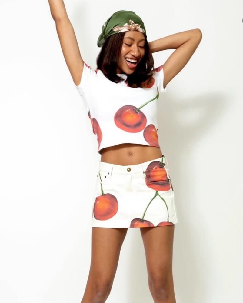 Lisa Says Gah Cherry Skirt  - Image 1
