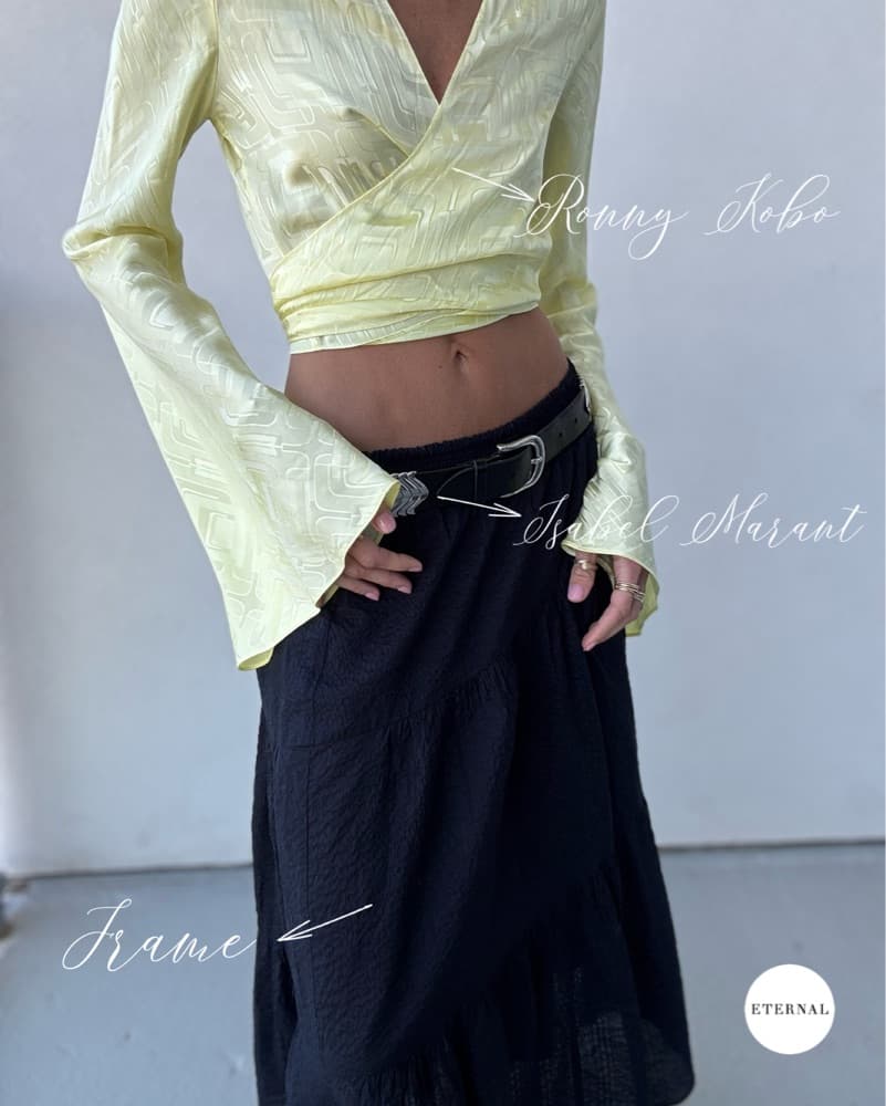 Frame Midi Skirt  - Image 1