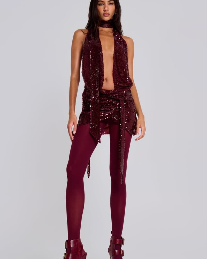 Jaded London Skimpy Sequin Dress  - Image 2