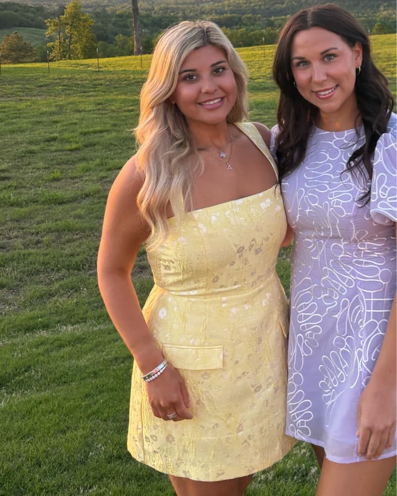 Yellow mini dress - Image 2