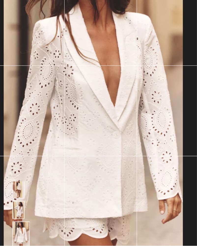 White Embroided Set - Image 1