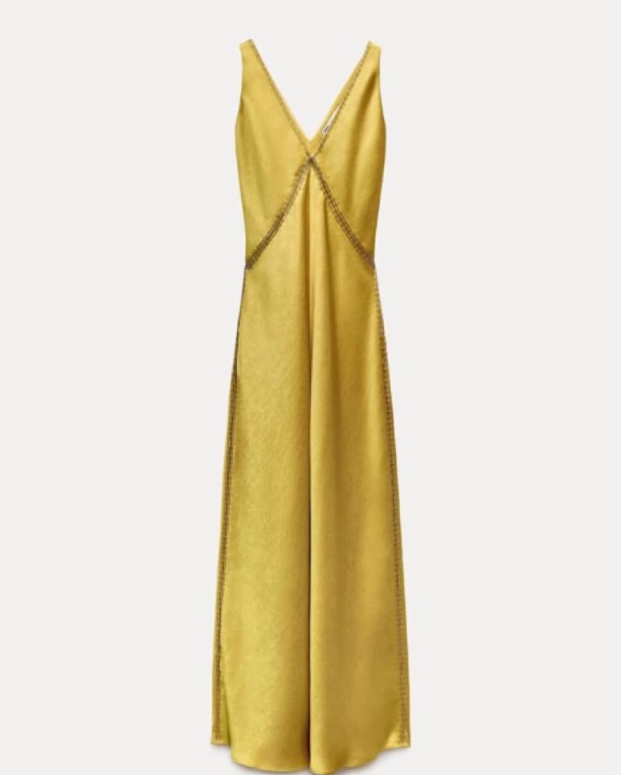 Stunning Maxi Dress in Vibrant Yellow - Image 1