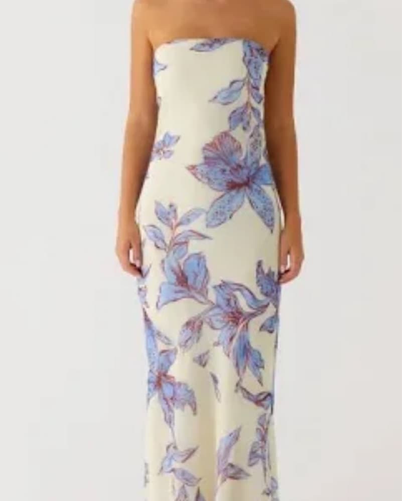 Floral Maxi Dress - Image 4