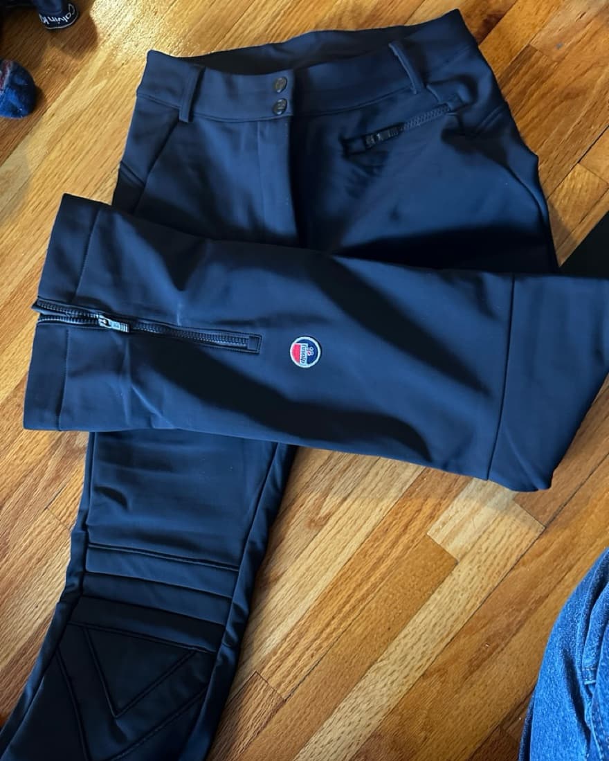 Black Fusalp Ski Pants Size 36  - Image 2