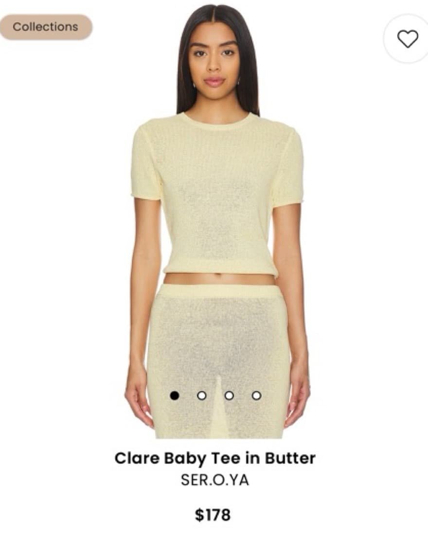 SER.O.YA clare Baby Tee And Kora Skirt   - Image 3