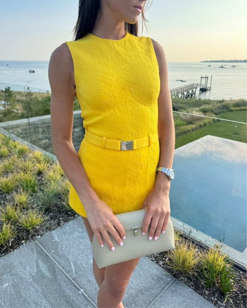 Prada Yellow Romper - Image 1