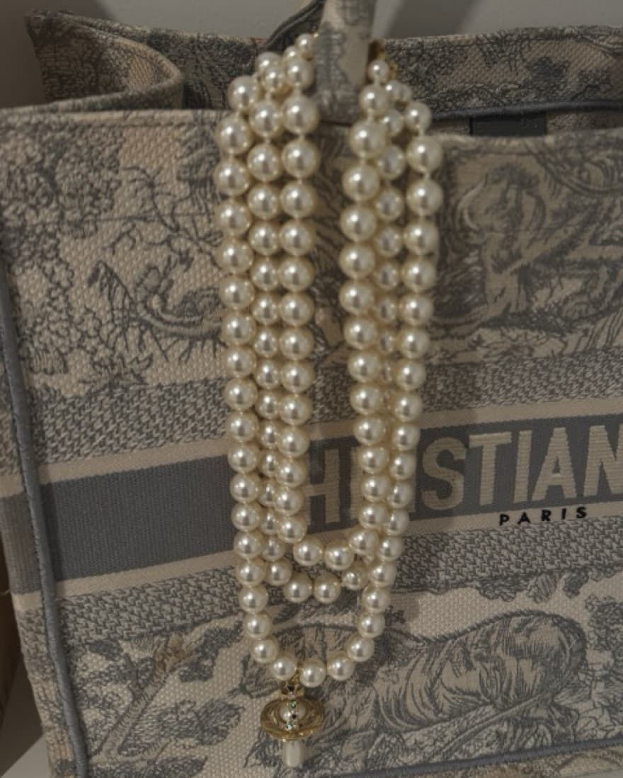 Vivienne Westwood Pearl Necklace - Image 4
