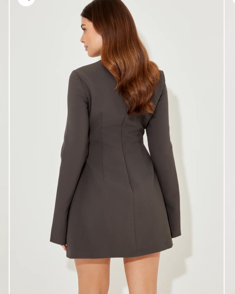OddMuse Split Sleeve Mini Dress - Image 3