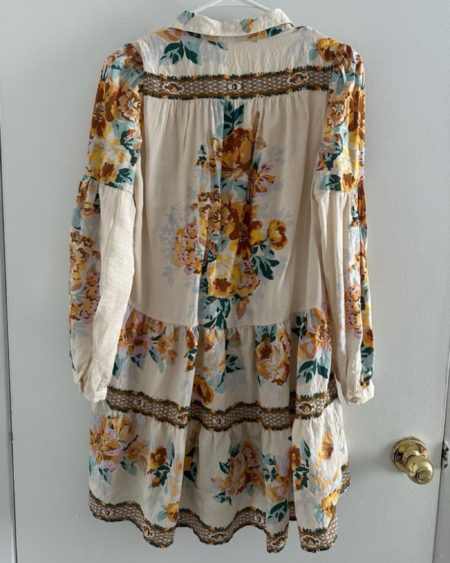 Anthropologie Western Shirt Dress - Image 3